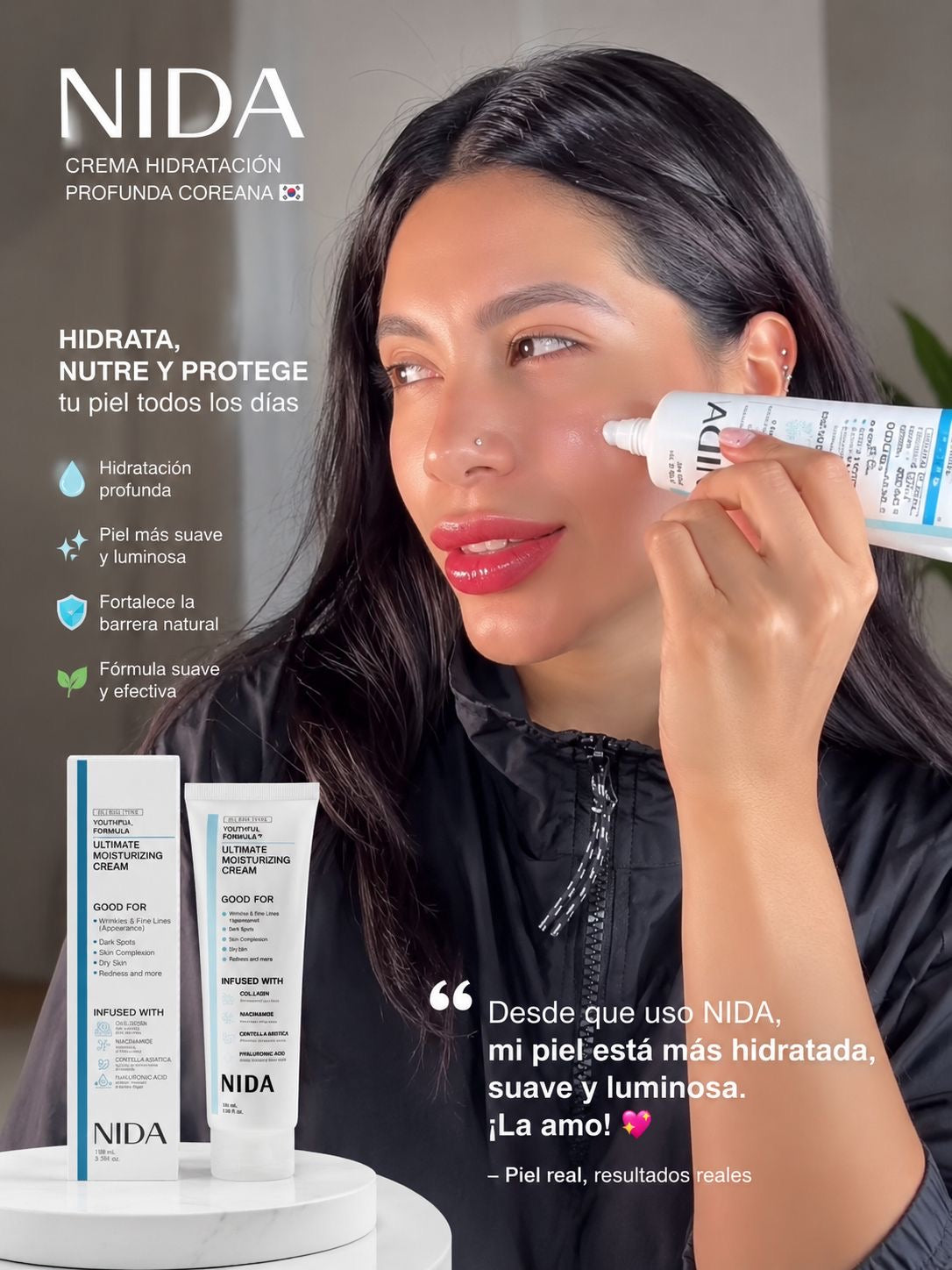 Crema viral Coreana NIDA - Lo mejor para tu piel