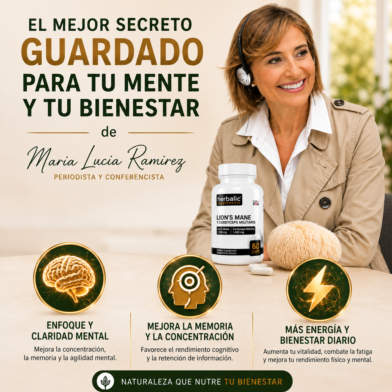 Melena de León - Potencia tu Cerebro
