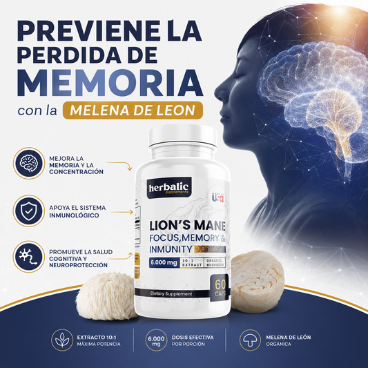Melena de León - Potencia tu Cerebro