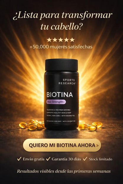 (BIOTINA PREMIUM PARA LA CAIDA DE CABELLO) 2x $148.000