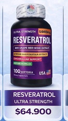 Resveratrol Ultra Srenght USA